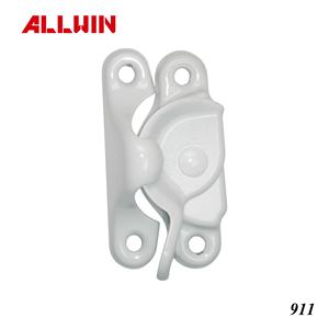 Cylindres de serrure de fenêtre à battant noirs avec poignée à came et gardien pour une fixation sécurisée de la fenêtre - Product Image 6