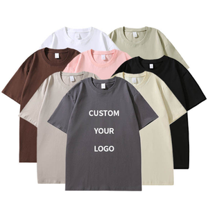 100% Cotton Tshirts OEM Printed Unisex Polyester T-shirts <b>Plain</b> <b>White</b> <b>Tee</b> Shirts Custom Printing logo Black Mens t Shirt for Men - Product Image 2