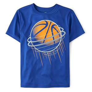 เสื้อยืดบาสเก็ตบอลทันสมัย ดีไซน์สปอร์ตมีสไตล์ พร้อมความยืดหยุ่นที่เหมาะสำหรับการฝึกซ้อมและการเล่นกีฬาแบบสบายๆ - Product Image 1