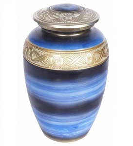 URNES DE CRÉMATION EN PLASTIQUE ABS FINITION PEINTE DÉCORATION INTÉRIEURE URNES FUNÉRAIRES POUR CENDRES URNE EN PLASTIQUE - Product Image 1