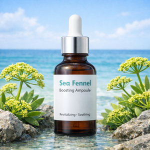 Premium Sea Fennel Hyaluronic Acid Anti-Aging Whitening Moisturizing Serum with Collagen & Glycerin for <b>Face</b> Paraben-Free - Product Image 1