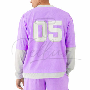 Custom Made Quick Dry Mesh Boxy Fit Oversized T-Shirt Unisex Streetwear Made in Pakistan Mesh t Shirts Oversize Boxy Fit Shirt - Product Image 4