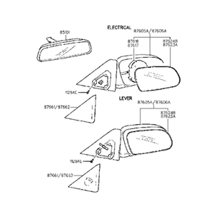 Repuesto Nuevo para Auto y Camioneta, Lado Izquierdo 8761022101 - Product Image 2