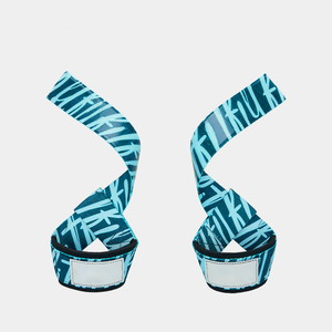 Custom Logo Lifting Straps Men Women Gym Wrist Support Deadlift <b>Training</b> Straps Supplier - Product Image 6