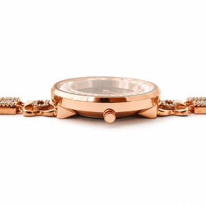 Montre-bracelet à cadran à aiguilles en alliage d'argent sterling 925, mouvement à quartz, style vintage floral, pour femme, cadeau de luxe pour fête - Product Image 5