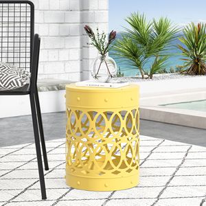 Grande Tavolino da Esterno in Metallo per Spazi Abitativi all'Aperto - Product Image 1