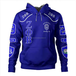 Nouveau sweat à capuche décontracté Zeta Phi Beta Divine Nine imprimé par sublimation intégrale pour l'hiver - Product Image 1