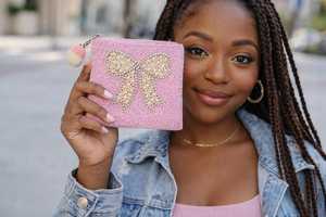 Customized <b>Beaded</b> Embroidery Coin Pouch for Women Fashion Accessories Accept Customizations <b>Beaded</b> Embroidery Coin Pouch - Product Image 1