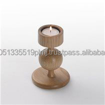 เชิงเทียนไม้มะม่วงตกแต่งที่วางเทียนไม้และโคมไฟจากอินเดีย - Product Image 6