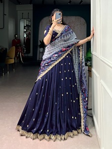 Indian Traditional Elegant Stunning Look Lehenga Choli for Wedding Outfit and <b>Festive</b> Function for Women Fancy Trendy Wear - Product Image 4