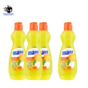 Liquide vaisselle détergent, nettoyant efficace pour la graisse, mousse longue durée, Mama Lemon, emballage en bouteille, parfum citron frais, Indonésie - Product Image 6