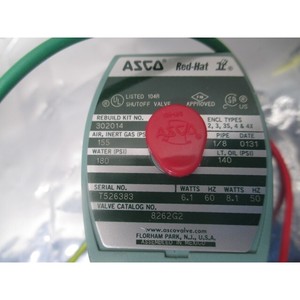 Válvula Solenoide ASCO 8262G2, 1/8 PIPE, 6.1 W 60 HZ - Equipo y Piezas de Semiconductores de Confianza de Marca Global - Product Image 1