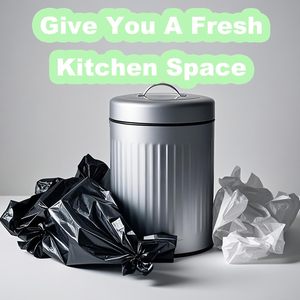 ถังขยะ PE แบบมีเชือกรูด ไม่ขาดง่าย พร้อมถุงขยะแบบใช้แล้วทิ้งที่สามารถนำไปรีไซเคิลได้ สำหรับใช้ในบ้านและสำนักงาน พิมพ์ลายได้ตามต้องการ - Product Image 4
