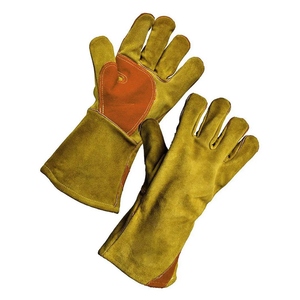 Gants de soudage en cuir de vachette pleine fleur, résistants à l'abrasion, ignifuges, pour usage général et lutte contre les incendies - Product Image 6