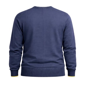 Pull-over long en maille côtelée douce et confortable pour femme, col montant, manches lanternes, très populaire - Product Image 4