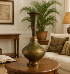 Handmade Metal Flower <b>Vase</b> For Stylish Home Decor Featuring <b>Unique</b> Craftsmanship And Elegant Appearance - Product Image 6