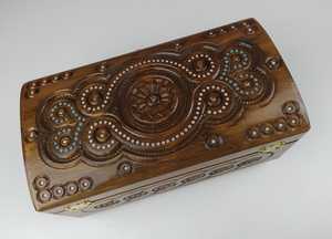 Affordable Premium Wooden Jewelry Storage <b>Box</b> for Rings, <b>Earrings</b>, Necklaces, Bracelets and Special Keepsakes By AALIYAN IMPEX - Product Image 5