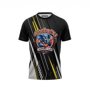 Wholesale Lacrosse Shooting Shirts Custom Team Logo Breathable Moisture Wicking Long Sleeve Training Practice Wear OEM Supplier - Product Image 1