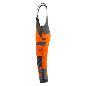 Durable Workwear Bib Garments Adjustable Cargo Bib <b>Overalls</b> Industrial Utility Bib Pants <b>Construction</b> Labor Bib Uniform - Product Image 3