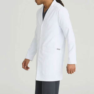 Batas de Laboratorio para Doctor, Hospital, con Logotipo Personalizado, al por Mayor, Duraderas, de Algodón y Poliéster - Product Image 3