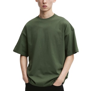 เสื้อยืดขายส่ง ผู้ผลิตเสื้อผ้าชั้นนำในปากีสถาน ผลิตตามสั่ง เป็นมิตรกับสิ่งแวดล้อม ระบายอากาศได้ดี ผ้าฝ้าย 100% ทรงโอเวอร์ไซส์ สำหรับผู้ชาย ปี 2026 - Product Image 1