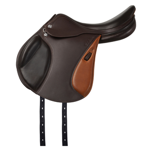 Selle d'équitation anglaise haute performance en cuir véritable, équipement équestre professionnel pour usage quotidien - Product Image 3