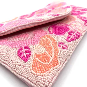 กระเป๋าคลัทช์ประดับลูกปัด ดีไซน์เนอร์ ราคาประหยัด ทำมือ กระเป๋าถือสำหรับผู้หญิง สำหรับงานแต่งงาน งานปาร์ตี้ และโอกาสทั่วไป โดย M/S SHAAD HANDICRAFTS - Product Image 5