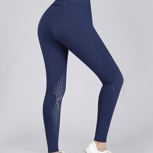 Culotte d'équitation antidérapante en silicone, séchage rapide, respirante, polyester/nylon, personnalisable OEM, légère, fermeture à boutons. - Product Image 5