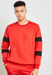 Sudadera con Capucha Roja Unisex, Antiarrugas, Estampada, de Corte Regular, Informal, Tejida, para Otoño - Product Image 1