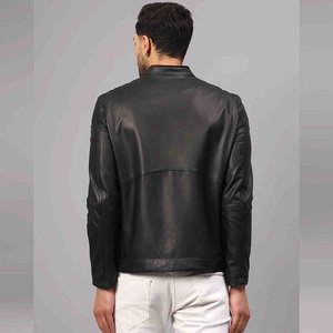 Servicio OEM, Venta al Por Mayor, Chaqueta de Cuero PU para Hombre, de Alta Calidad, para Otoño e Invierno, con Cuello de Piel, a Prueba de Viento y Cálida - Product Image 2