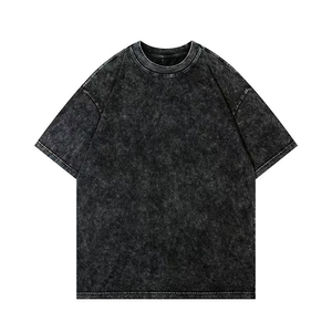 T-shirt décontracté surdimensionné pour homme en tissu épais, coupe décontractée, vêtement vierge, impression personnalisée de qualité supérieure, coupe ample, tee-shirt surdimensionné pour homme - Product Image 3