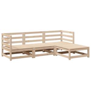 Conjunto de Sofás Modulares Grandes para Jardín, Hechos a Mano con Madera de Pino Sólida, Muebles Duraderos y Elegantes - Product Image 2