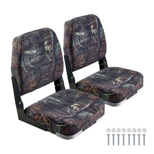 Sedia da Pesca Pieghevole con Cuscino in Spugna Spessa, Tessuto in Poliestere PU, Schienale Basso e Robusto Telaio in PP - Product Image 1