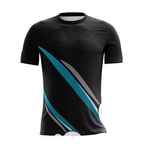 Camisetas de Hombre de Primera Calidad, 100% Algodón, Transpirables, Fáciles de Usar, con Estampado Personalizado por Sublimación, Diseño Liso con Letras - Product Image 3