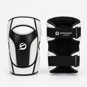 Custom Soft Lightweight MMA <b>Knee</b> Pads Boxing Kickboxing BJJ Sparring Muay Thai <b>Knee</b> Pad For Online Sale - Product Image 1