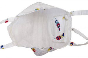 Écologique 100% coton Joli sac à provisions en coton imprimé sans azo à la mode avec poignée automatique en coton à taux compétitif - Product Image 4