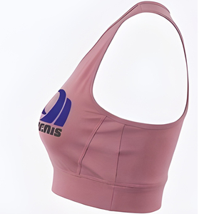 Custom Women Sports Bra Front High <b>Support</b> Breathable Quick Dry Anti-static Spandex/Nylon for Workout Fitness <b>Crop</b> <b>Top</b> OEM - Product Image 1