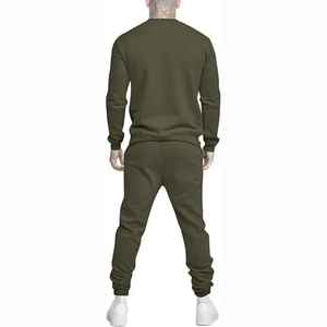 Chándal Deportivo Extra Grande para Hombre con Cuello Redondo y Estampado Personalizado, Chándal con Cuello Redondo y Etiqueta Privada Personalizada - Product Image 3