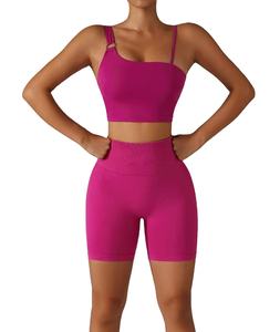 กางเกงวิ่งขาสั้นผู้ชายแบบสวมใส่สบาย ระบายอากาศได้ดี ไร้ตะเข็บ ยืดหยุ่น กระชับสะโพก ด้านหลังแบบรัดรูป สามารถใส่กลับด้านได้ - Product Image 3