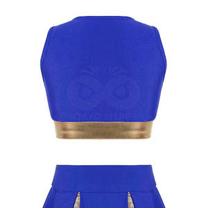 Nuevo uniforme de porristas 100% poliéster de alta calidad, uniforme de porristas más vendido para venta en línea - Product Image 5