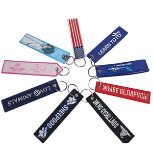 Porte-clés brodé personnalisé, cadeau personnalisé, porte-clés, autres bijoux - Product Image 5