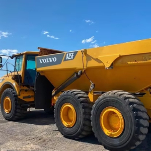 Camión Volquete Amarillo Volvo A25E con 4 Años de Garantía, Caja de Cambios de Alta Eficiencia, Cojinete de Motor y Bomba - Product Image 1