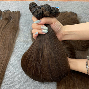 <b>Top</b> Product Color Product Double Drawn Weft Human Hair Natural Straight Wholesale Price - Product Image 3