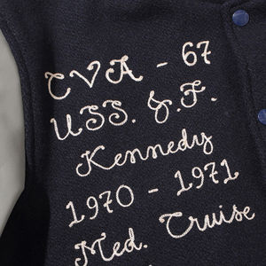 Wholesale Custom Latest Design Unisex Varsity Baseball Red Wool White <b>Patchwork</b> Stand Collar Winter <b>Jacket</b> - Product Image 4