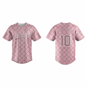 Maillots de baseball personnalisés OEM, uniformes d'équipe en gros, tailles plus grandes, 100% polyester, prix direct usine pour les équipes sportives, les écoles, le baseball - Product Image 2