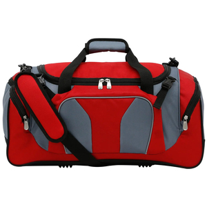 Best premium customized nylon softball duffle bags waterproof portable active wear plain shade ventilated travel fit bag custom - Product Image 5