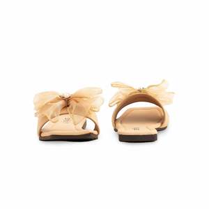 Pantoufles de sport décontractées beige pour femme Modèle CL2032 - Product Image 2