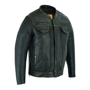 Blouson aviateur en cuir véritable de qualité supérieure pour homme, style vintage, coupe-vent et imperméable, nouvelle arrivée - Product Image 3