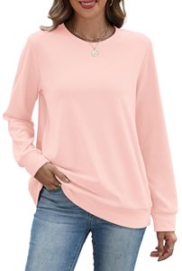 Nouveau design anti-boulochage, prix raisonnables, streetwear pour femmes, produit en promotion, fabricants, col rond ample et respirant pour femmes - Product Image 6