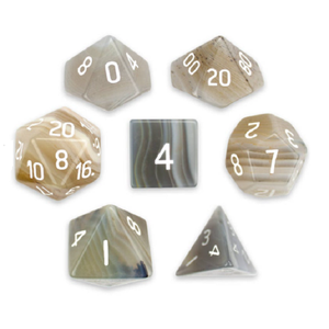 High quality stone Dice natural India lace agate Gemstone Engraved Stone Custom Dice <b>Sets</b> Vikings <b>Crystal</b> Stone Dice Wholesaler - Product Image 4